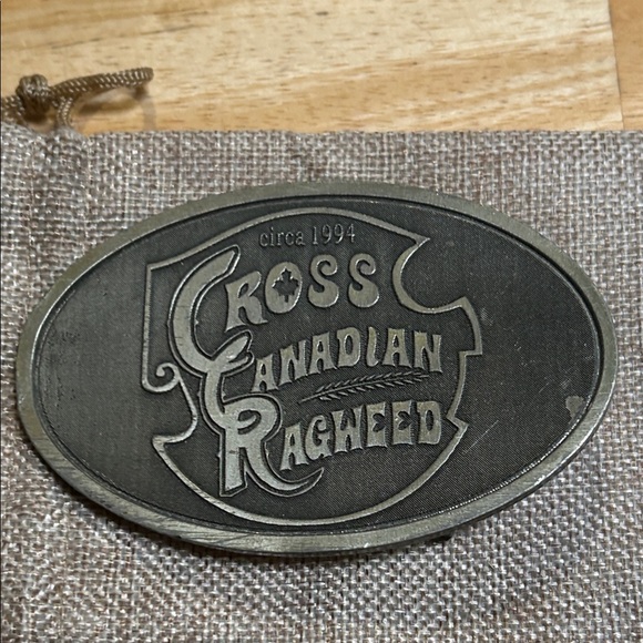 Cross Canadian Ragweed 1994 Belt Buckle - Picture 2 of 11